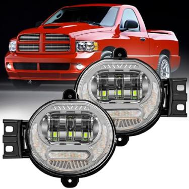 Imagem de VI9000 Faróis de neblina de LED redondos aprovados pelo DOT com farol de neblina LED Hi/Lo WD004S