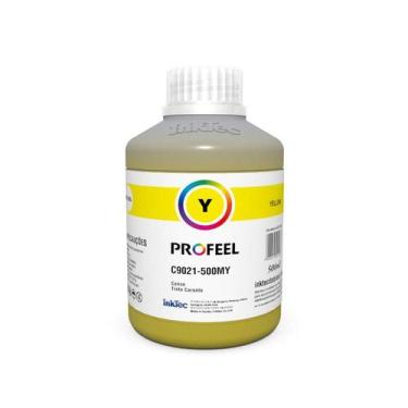 Imagem de Tinta Corante C9021 500ml Amarelo Compatível com Impressora Canon Mega
