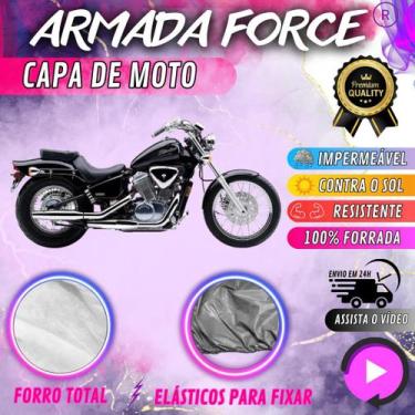 Imagem de Capa para Moto HONDA SHADOW 600 100% Forrada Forro Total Armada Force 