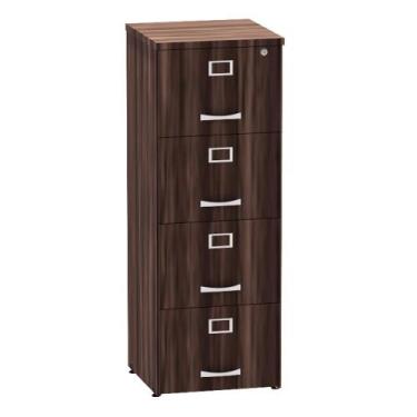 Imagem de Arquivo Com 04 Gavetas P25 Pandin 1,30 M Walnut