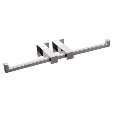 Imagem de Papeleira Dupla Inox - Kromus QD0415