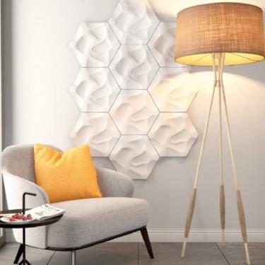 Imagem de Kit com 10 Barras Rodapé de Poliestireno Md8 12mm X 244cm X 8cm 24m Branco