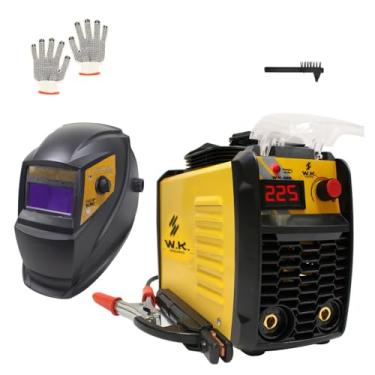 Imagem de Máquina de Solda Wk 225 + Máscara Automática + Luva
