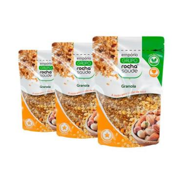Imagem de Granola Importada Premium Kit 3 Qualidade Superior 100% Natural 100g -