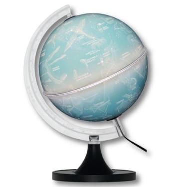 Imagem de Globo Terrestre Planisfério Celeste Iluminado Abajur - LIBRERIA