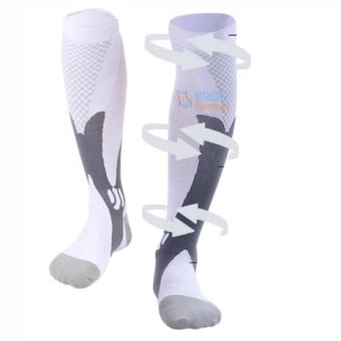 Imagem de Meia De Compressão Elástica com Tecnologia Anti Varizes e Inchaço Orig