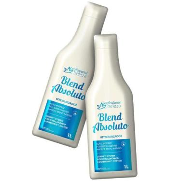 Imagem de Kit 02 Escova Blend Absoluto Anti Frizz Profissional Beleza