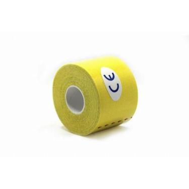 Imagem de Kinésio Rolo 5M X 5Cm Amarelo - Kinesiology Tape Ce