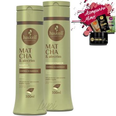 Imagem de Kit Haskell Matcha e Alecrim Shampoo Condicionador 300ml
