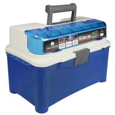 Imagem de Maleta de Pesca Com Estojos PB BOX 007 Pesca Brasil