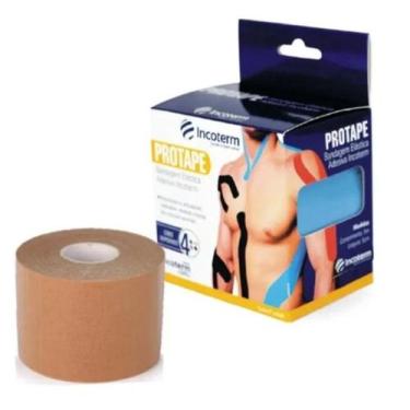 Imagem de Bandagem elástica adesiva Protape incoterm, Bege