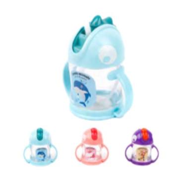 Imagem de Copo Infantil Dinossauro Com Alça 300ml - IAL023 - ds, Roxo