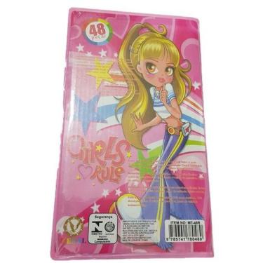 Imagem de Estojo Girls Rule 48 Peças - Regal