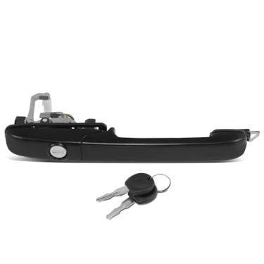 Imagem de DNA MOTORING Maçaneta externa frontal direita compatível com 94-97 VW Passat, com chave, OEM-DHO-00171, 3A0837206D