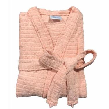 Imagem de Roupão de Banho Briza Atoalhado Adulto 100% Algodão Manga Curta (4008)