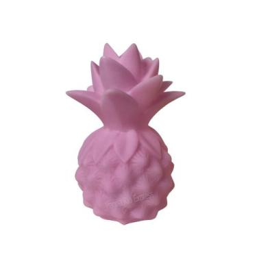 Imagem de Mini Luminária Abajur Noturna Led De Mesa Em Formato De Abacaxi Decora