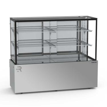 Imagem de Vitrine Confeitaria Quente Vanguard Top 1,45 Metros Inox CVTQ1450 220V - Refrimate