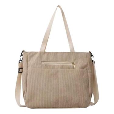 Imagem de Bolsa Feminina Ombro Média Viagem Trabalho Academia Linda - Alwy, Off,