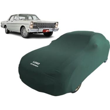 Imagem de Capa Carro Antigo Ford Galaxie Colecionador Luxo - Mz, Verde