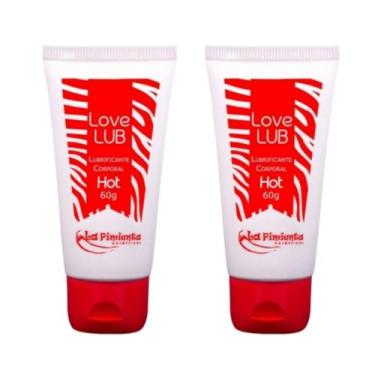 Imagem de Kit 2 Lubrificantes Íntimo Love Lub Base Água Corporal Massagem - Mare
