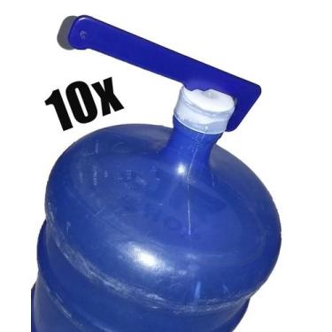 Imagem de Kit 10x Abridor Galão Garrafão Tampa Água Mineral 20 Litros - PLASTIFA