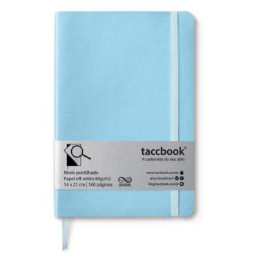 Imagem de Caderno Pontilhado taccbook Azul (pastel) 14x21 Flex