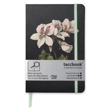 Imagem de Caderno Sem pauta taccbook Pelargonium album 14x21 Ríg.