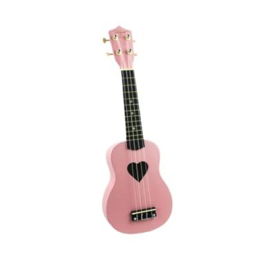 Imagem de YIJU Brinquedo de Guitarra Infantil de 20 '' Rosa Brinquedo Educativo Infantil para Crianças Brinquedos de Arte Musical