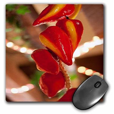 Imagem de 3dRose Mouse pad de cerâmica Red Hot Chili Peppers amarrado na corda e pendurado, 20 x 20 cm (mp_52089_1)