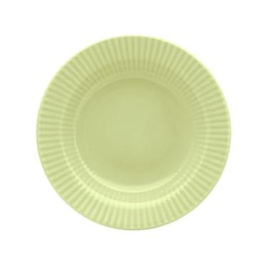 Imagem de Jogo 6 Pratos Fundos de 21,5cm Biona, Canelé Verde, Oxford Cerâmica