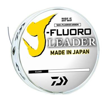 Imagem de Daiwa JFL4-100 J-Fluoro Fluorocarbono Líder com Faixa de Carretel Paralelo 1,8 kg 91 m, Multi, Tamanho Único