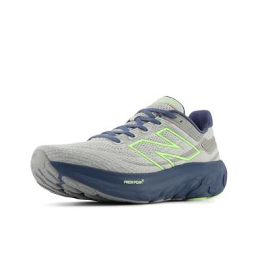 Imagem de New Balance Fresh Foam X 1080 V13 Tênis de corrida masculino, Raincloud/Vintage Índigo/Limão Descolorido Glo, 12.5