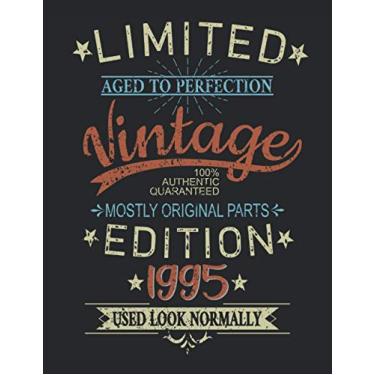 Imagem de 26th Birthday Limited 26 Years Edition 1995 Graphic Deko Vintage: PUZZLE BOOK - Funny retro birthday present, gift idea - A4 (8. 5x11) - 101 pages - ... sketch, planner, birthday, vintage, saying