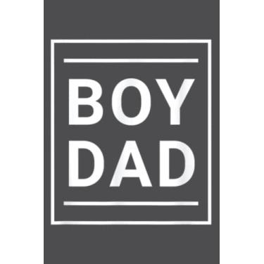 Imagem de Boy Dad - for Dads with Sons - Best Father: Study Notebook, 6 x 9 inches, 120 pages