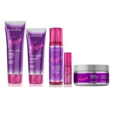 Imagem de Lowell Liso Mágico Shampoo, Condicionador, Máscara, Fluido, Óleo