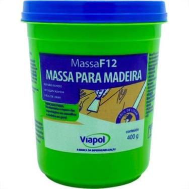 Imagem de Massa F12 Madeira 400Gr Mogno - VIAPOL