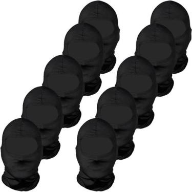 Imagem de Kit 10 balaclavas balaclava touca toca ninja bandana UV50+ - EX311, Pr