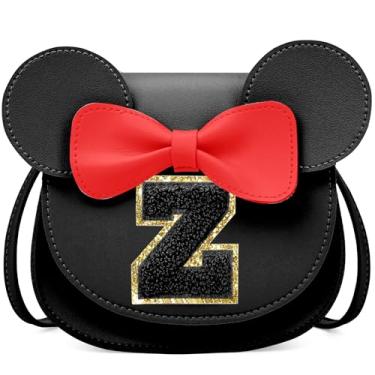 Imagem de OYLOLA Presentes de aniversário para meninas de 3, 4, 5, 6, 7 e 8 anos, bolsa infantil para meninas pequenas, presente para meninas, Preto e preto