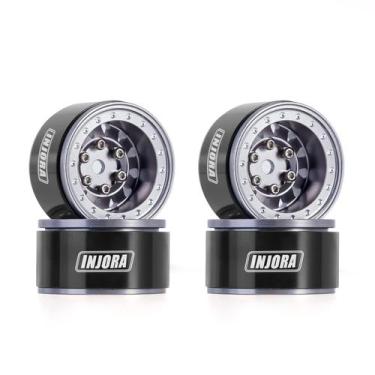 Imagem de Aro de Roda de Alumínio CNC INJORA 1.0" para Carros RC 1/18 e 1/24