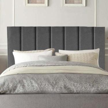 Imagem de Cabeceira Estofada Carla 100cm Solteiro Para Cama Colchão Box Quarto L