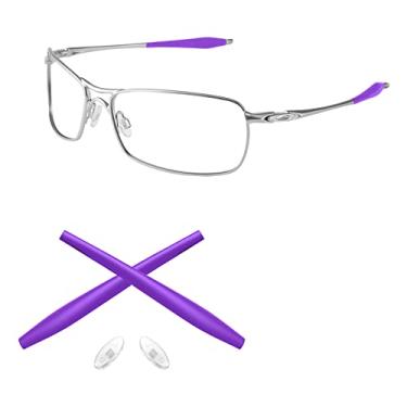 Imagem de Tintart Kits de borracha de substituição para orelhas e peças de nariz compatíveis com Oakley Crosshair 2.0 OO4044