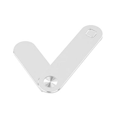 Imagem de Suporte Magnético Articulado para Celular, Alumínio, 12cm, Clipe Universal para Notebook