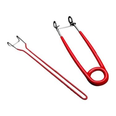 Imagem de rockible Removedor de alicate de pesca Removedor de pesca abridor, Vermelho