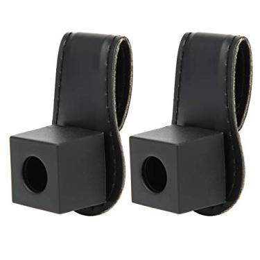 Imagem de plplaaoo Suporte de giz portátil para taco de sinuca, 2 peças, acessório de cinto magnético para bilhar, design compacto e seguro