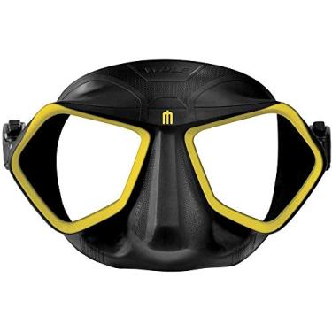 Imagem de Máscara de Mergulho Omer Wolf - Preto/amarelo