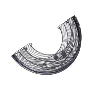 Imagem de Ｂｅｓｇａ Capa do ventilador Protetor de dedo infantil para ventilador de pedestal de 44cm-48cm, instalação fácil preto resistente para crianças seguras