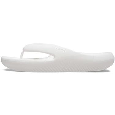 Imagem de Crocs Chinelo unissex adulto macio, chinelos de recuperação, Branco, 34