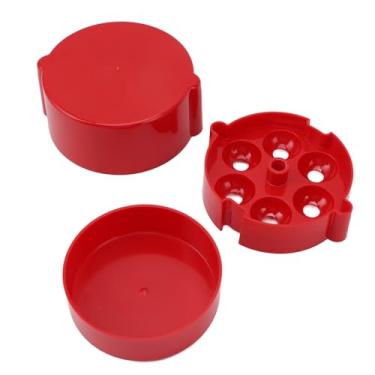 Imagem de Ferramenta Multi Pitter de Cereja, Pitador de Cereja Eficiente, Lava -louças, 6 Orifícios para Uso Doméstico (Vermelho)