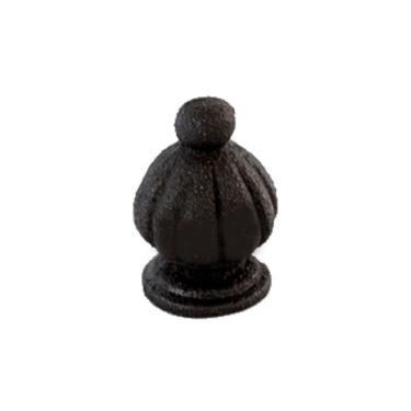 Imagem de Pinha Ferro Fundido N13 Para Grade Portão Sacada Muro 5X3Cm