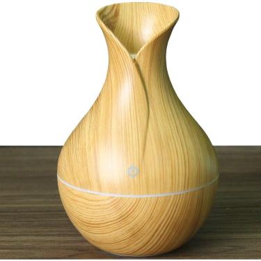 Imagem de Aromatizador Difusor De Aromas Elétrico Usb Esp, Cone Amadeirado